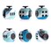 FIDGET DICE Relieves Stress and Anxiety Cube Fidget Toys for Children and AdultsSea Blue