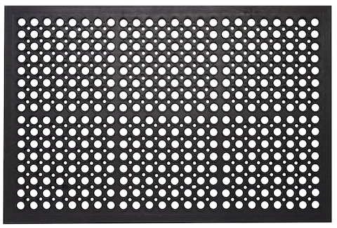 Envelor Anti Fatigue Rubber Floor Mat NonSlip Restaurant Mat for Floors Bar Drainage Mat Doormat Utility Garage Home Slip Pool Entry 24 x 36 Inches