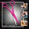 Professional Hairdresser Scissors 65 Inch Pink Hair Cutting Shears Japanese Stainless Steel Salon Barber Scissors Barber Scissors Japanese B4
