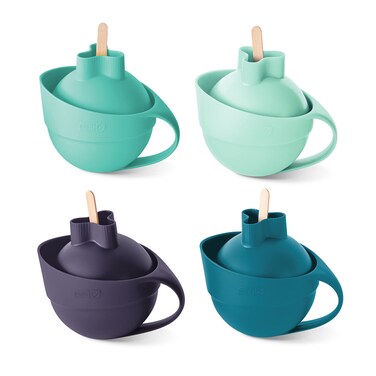 Dash Popcorn Ball Maker Set of 4 Aqua MultiColor