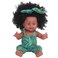 14 Soft Washable Black African American Girls Boys Baby Dolls for 3 Years Old