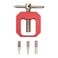ShareGoo RC Motor Gear Puller Remover Universal Pinion Gear Tooth Extractor Tool Compatible with HSP HPI Traxxas RC4WD Axial Redcat 18 110 RC Car Truck Red