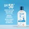 Blue Lizard SENSITIVE Mineral Sunscreen with Zinc Oxide SPF 50 Water Resistant UVAUVB Protection with Smart Bottle Technology  Fragrance Free 875 oz