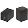 ASPEN CREATIVE 2403132 Rectangular Cube Finial for Lamp Shade 2 Pack OilRubbed Bronze