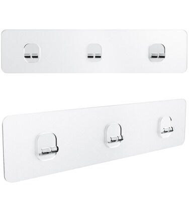 KINCMAX 2Pack Strong Sticky Waterproof HeavyDuty Wall Adhesives Shower Caddy Adhesive Replacement Stickers NoTrace Wall Adhesives Hook Strip for Shower Caddy Kitchen Racks Bathroom Shelf