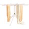 GOZIHA Kitchen Pasta Drying Rack  Make Homemade Fresh Pasta  Household Noodle Dryer Rack Hanging for Home Use  Spaghetti Drying Rack Noodle Stand  Easy Storage and Quick SetUp White