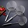 GBSTORE 55 inch kitchen stainless steel spider mesh strainer skimmer for noodle French fries etc 1Pcs