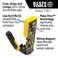 Klein Tools 80024 Ratcheting Data Cable and RJ45 Crimp Tool with CAT6 Plug 50Pack Pass Thru Installation Tool Kit
