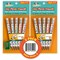 Channies My First Pencil EasytoHold Jumbo Pencils for Preschoolers Kindergarteners  1st Graders White Wooden 2B Fat Pencils for Kids Ages 37 2 Pack 5 Each  Sharpener