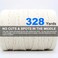 VENROII Macrame Cord 3mm x 328Yards 100 Natural Cotton Macrame Rope String with Wooden Rings 4 Strand Twisted Soft Undyed Cotton Rope for Wall HangingPlant HangerTable RunnerDecorative Projects