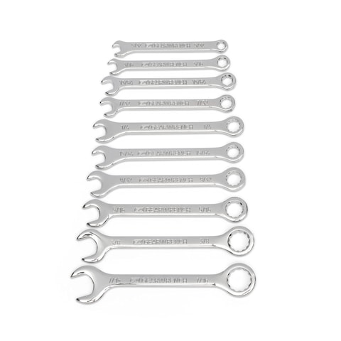 GEARWRENCH 10 Piece SAE Midget Combination Wrench Set  86560