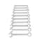GEARWRENCH 10 Piece SAE Midget Combination Wrench Set  86560