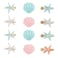 12 Pieces Shell Pearl Starfish Hair Clip Set Catcan Seashell Hair Clips Starfish Alligator Hair Clips for Women Headwear Styling Tools Hair Accessories classic style