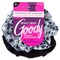 Goody Forever Scrunchies  Black Dots  PainFree Hair Accessories for Men Women Boys  Girls  Style With Ease  Keep Your Hair Secured for All Day Comfort  For All Hair Types 2 Count Pack of 1