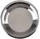 AnNafi Pie Pan  Stainless Steel Pie Dish 16 Inch Metal  Indian Parat Parant Pie Plate Dough Maker Atta Mixer Kneader  Deep Kneading Plate KitchenDining Utensils  Pie Tart Quiche  Pizza Pans