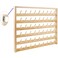 NW 54 Spools Wooden Thread Holder Sewing and Embroidery Thread Rack and Organizer Thread Rack for Sewing with Hanging Hooks for Wall