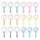 IRCHLYN Magnifying Glass Kids Plastic Magnifier 18 Pack Hand Lens Mini Handheld Magnifying Lenses for Children Science Class Outdoor Observation Party Fun Tool