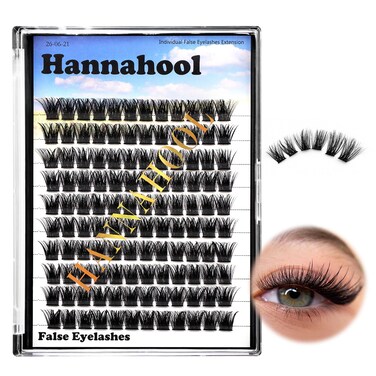 Large Tray1020mm to Choose DIY Eye Lashes Extensions 120 Cluster Wide Stem Eyelashes Soft and Lightweight Individual False Eyelashes Dramatic Look 10mm