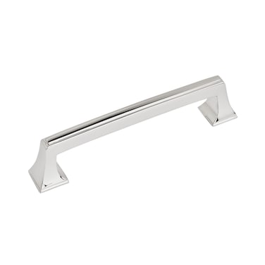 Amerock  Cabinet Pull  Polished Chrome  5116 inch 128 mm Center to Center  Mulholland  1 Pack  Drawer Pull  Drawer Handle  Cabinet Hardware