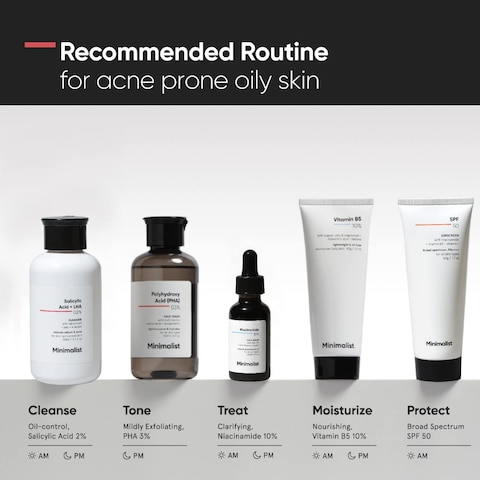 Buy Minimalist 2 Salicylic Acid Face Cleanser for Oily Acne