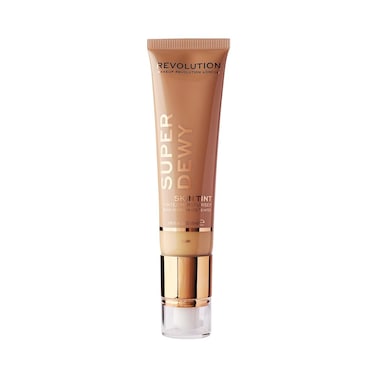 Revolution Superdewy Tinted Moisturiser Light Coverage Makeup Evens Skin Tone Mocha 185floz55ml