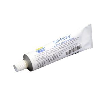 SmoothOn SILPoxy Silicone Rubber Adhesive  3 Ounce Tube