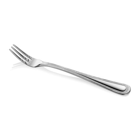 New Star Foodservice 58505 Bead Pattern 180 Stainless Steel Oyster Fork 6Inch Set of 12