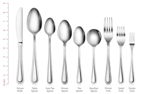 New Star Foodservice 58505 Bead Pattern 180 Stainless Steel Oyster Fork 6Inch Set of 12