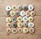 Yellow Door YD9 Uppercase Alphabet Learning Pebbles for Kids Kindergarten Grade to 3 Grade 5 H 3 L 3 W