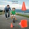 OOTSR 24 Pack Conehole Bean Bags Ring Toss Game Set  Carnival Combo Set Birthday Party Outdoor Games Supplies Plastic Cone Set for Family Garden Game