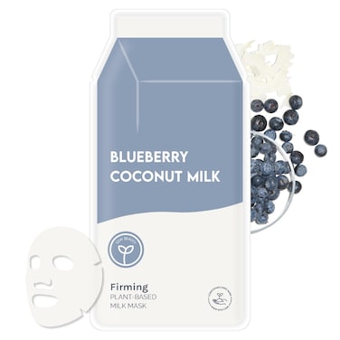 ESW Beauty Blueberry Coconut Milk Firming PlantBased Milk Mask