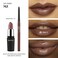 Mented Cosmetics No 5 Brown Lip Liner Pencil Waterproof Lip Liner Brown Lip Pencil Natural Lip Liner Dark Lip Liner Vegan CrueltyFree Makeup Matte Lip Liners for Women