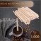Perfect Stix Premium Wooden Coffee Stirrer Sticks Thick Birch Wood 1000 Count 55 Inches EcoFriendly Wooden Stirrers 55Inches  1000PC