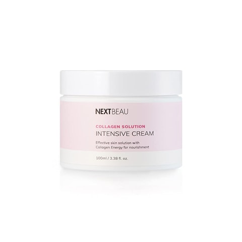NEXTBEAU Collagen Solution Intensive Face Cream 352 Oz  100g Korean skincare Deep hydrating for Day Cream  Night Cream  Hydrating Cream  Moisturizing Facial Cream