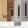 Amerock  Cabinet Pull  Brushed Matte BlackBrushed Gold  5116 inch 128 mm Center to Center  Overton  1 Pack  Drawer Pull  Drawer Handle  Cabinet Hardware
