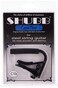 C1K Shubb Capo Noir Series Acoustic Guitar Capo  Black Chrome