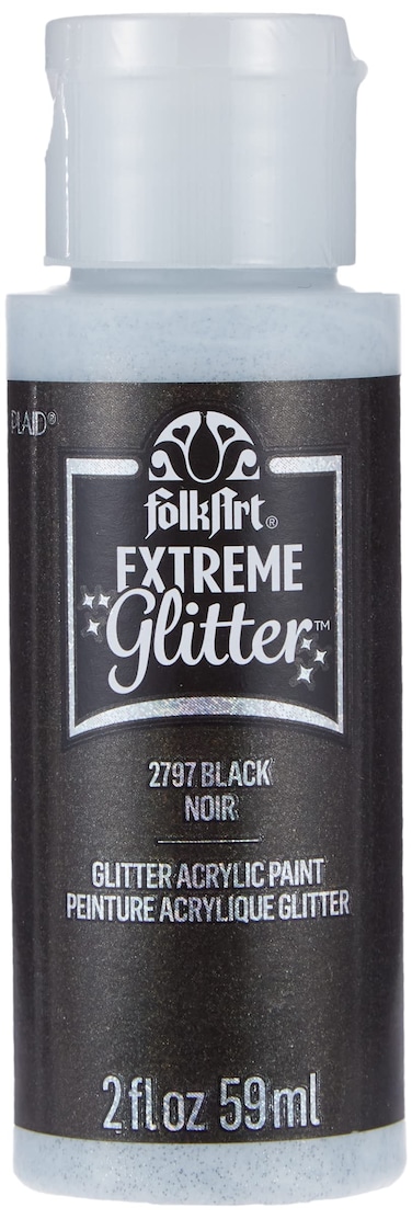 FolkArt Extreme Glitter Acrylic Paint in Assorted Colors 2 oz 2857 Royal Blue