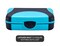 Its Academic Hard Pencil Case Durable Plastic Pencil Box KidFriendly Design Blue  Black