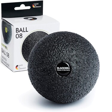 Blackroll  Trigger Point Ball 08 for Exercise and Muscle Recovery Deep Tissue Massager for Myofascial Release in The Shoulders Neck and Back 8cm 31 Black
