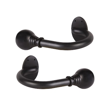 Kenney Fast Fit Easy Install Birkin 58 Decorative Curtain Holdbacks Oil Rubbed Bronze 1 Count Pack of 1