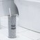 Lmaray Silver Crushed Crystal Toilet Brush Holder Bling Toilet Brush Holder for Home Toilet Bowl Cleaner Brush Bathroom Scrub Brush 102 Height