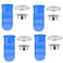 Drain Backflow Preventer One Way ValveAdjustable Silicone Drain Backflow PreventerSink Floor Drain Trap for Pipes Tubes in Toilet Bathroom Kitchen 4 Pack 4245mm hole95mm Depth