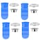 Drain Backflow Preventer One Way ValveAdjustable Silicone Drain Backflow PreventerSink Floor Drain Trap for Pipes Tubes in Toilet Bathroom Kitchen 4 Pack 4245mm hole95mm Depth