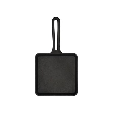 MIRRO 5in Cast Iron Preseasoned Mini Grill