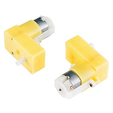 SparkFun PID 13258 Hobby Gearmotor  65 RPM Right Angle Pair