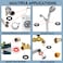 ZDBB 7 Size Water Hose Gasket and 20 Size O Ring Rubber Washer Assortment Kit 610 Pcs Nitrile Washers Set for Plumbing Faucet Pipe Hose Shower Head Pressure Washer Sealing Repair OD 931MM