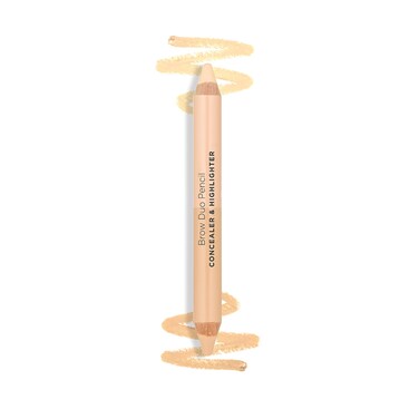 Billion Dollar Brows Duo Brow Highlighter  Concealer Pencil for Lifting and Highlighting Eyebrows