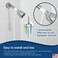 H2Oral Irrigator Dental Care System  Advanced Shower Water Flosser for Healthy Gums and Teeth  Experience Superior Dental Hygiene at Home  Made in USA