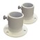 Blue Wave NE1228PR Aluminum Deck Flanges for Above Ground Pool Ladder  Pair