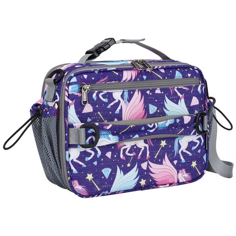 Maelstrom Lunch Box KidsExpandable Kids Lunch BoxInsulated Lunch Bag for KidsReusable Lunch Tote Bag for BoyGirl9LHorse KB02MSLB023